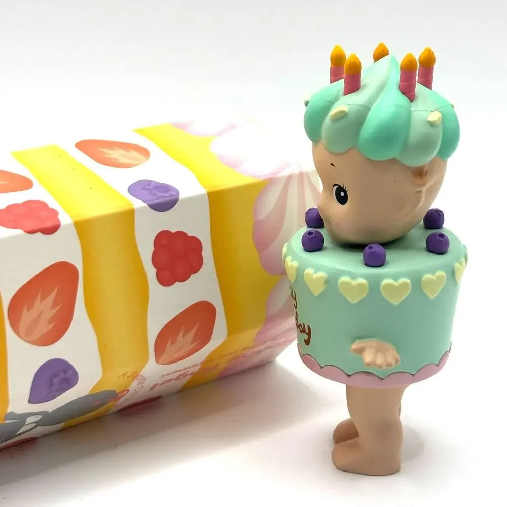 Authentic Sonny Angel Mint Cake Mini Figure, Anniversary Cake Series - NEW